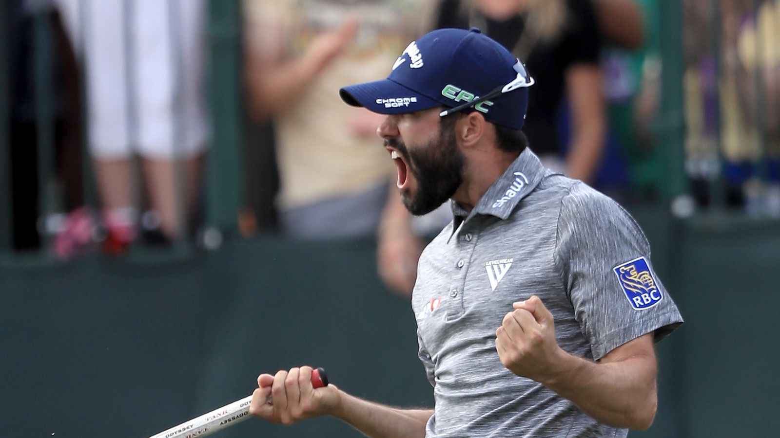 Hadwin`s Tense Moment at Valspar Championship