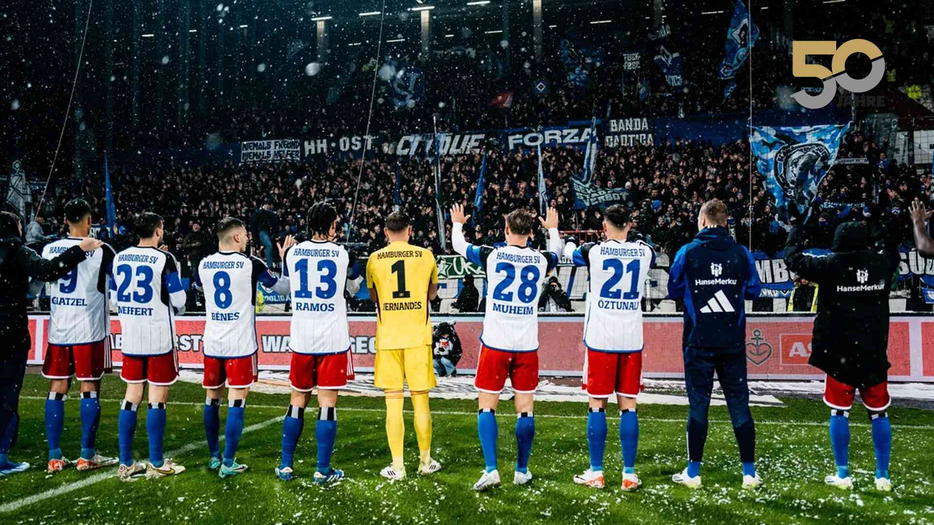 Hamburger SV dominiert die 2. Bundesliga