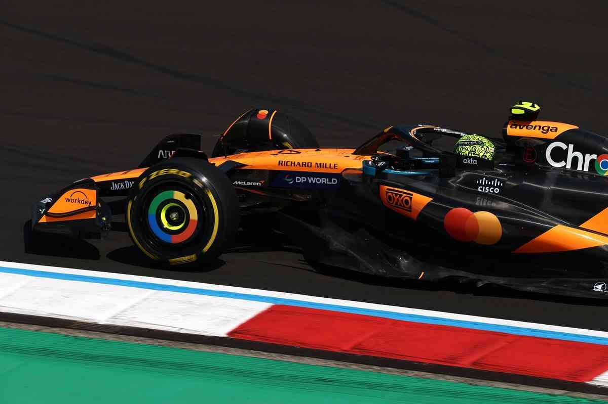 McLaren brilla en el GP de China con Norris al frente