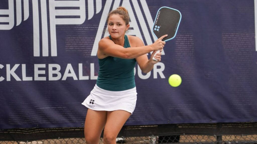 Brooke Revuelta Shines in Pickleball Military Tour