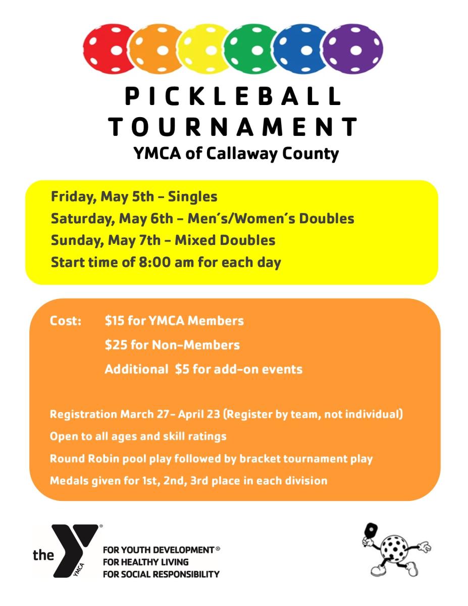 SMASH FOR A CAUSE Tournament at Burlington YMCA