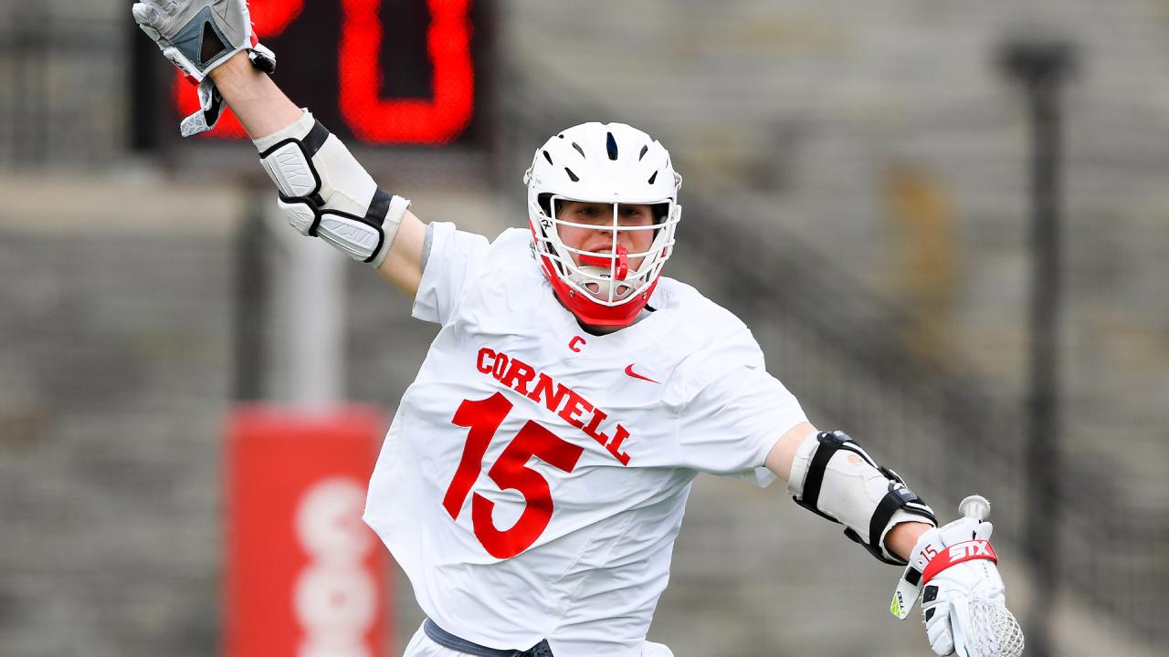 Cornell`s CJ Kirst Shatters Lacrosse Scoring Record
