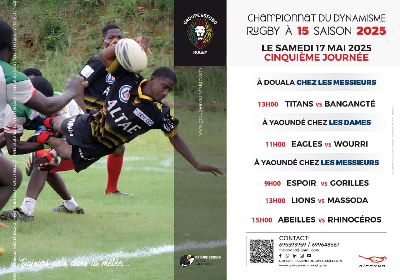 Rugby à 15, ça reprend le 17 mai