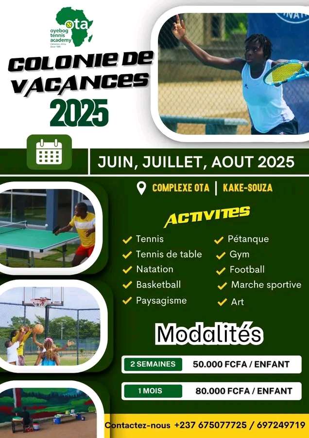 OTA, du tennis pour les vacanciers