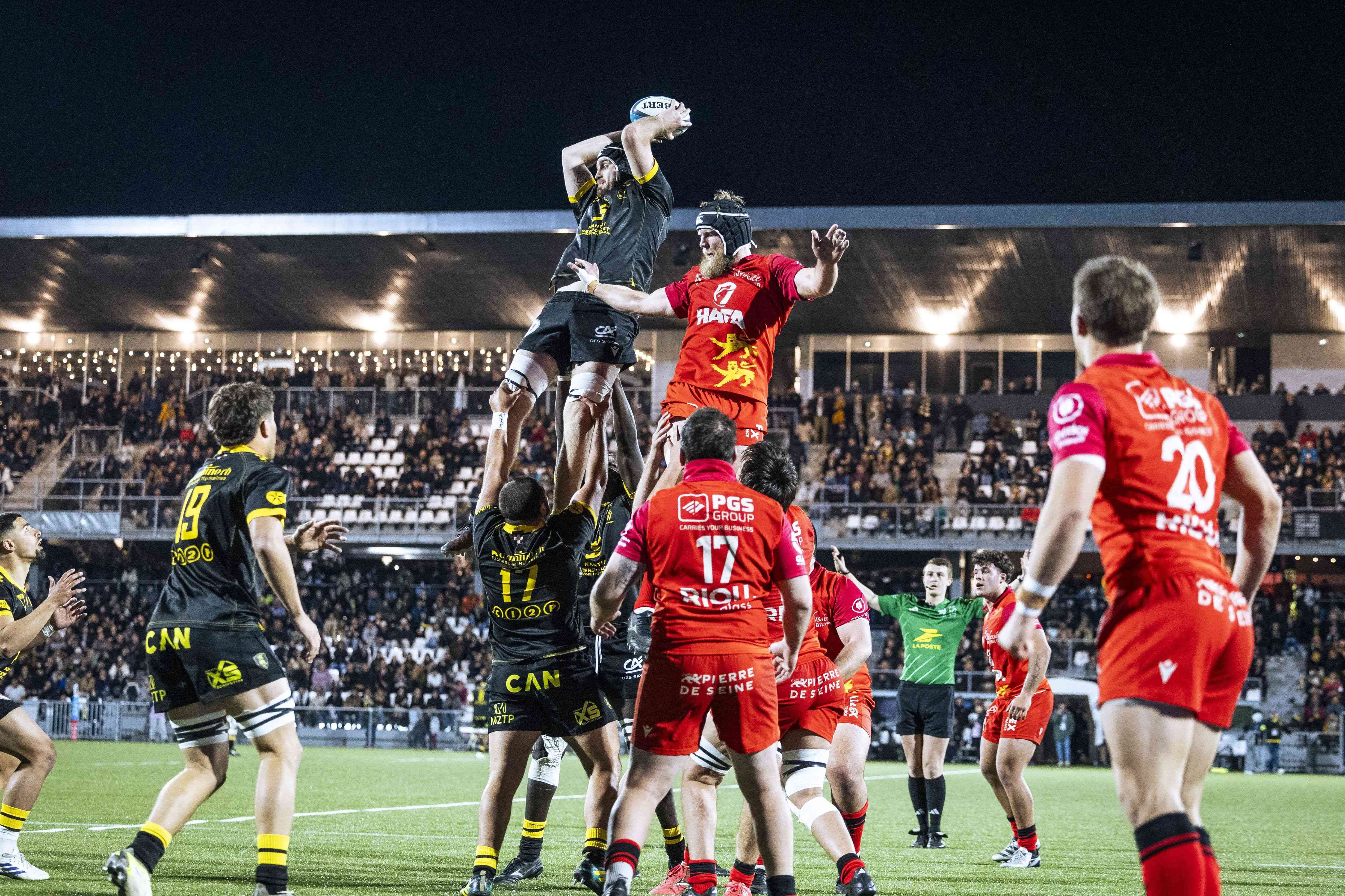 Chambéry en tête du Championnat de France Rugby Nationale