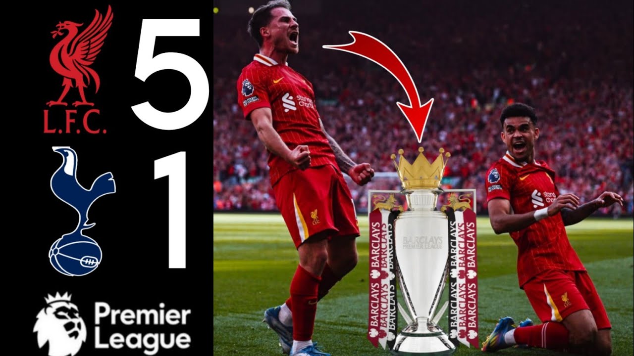 Liverpool dominerar Tottenham i Premier League