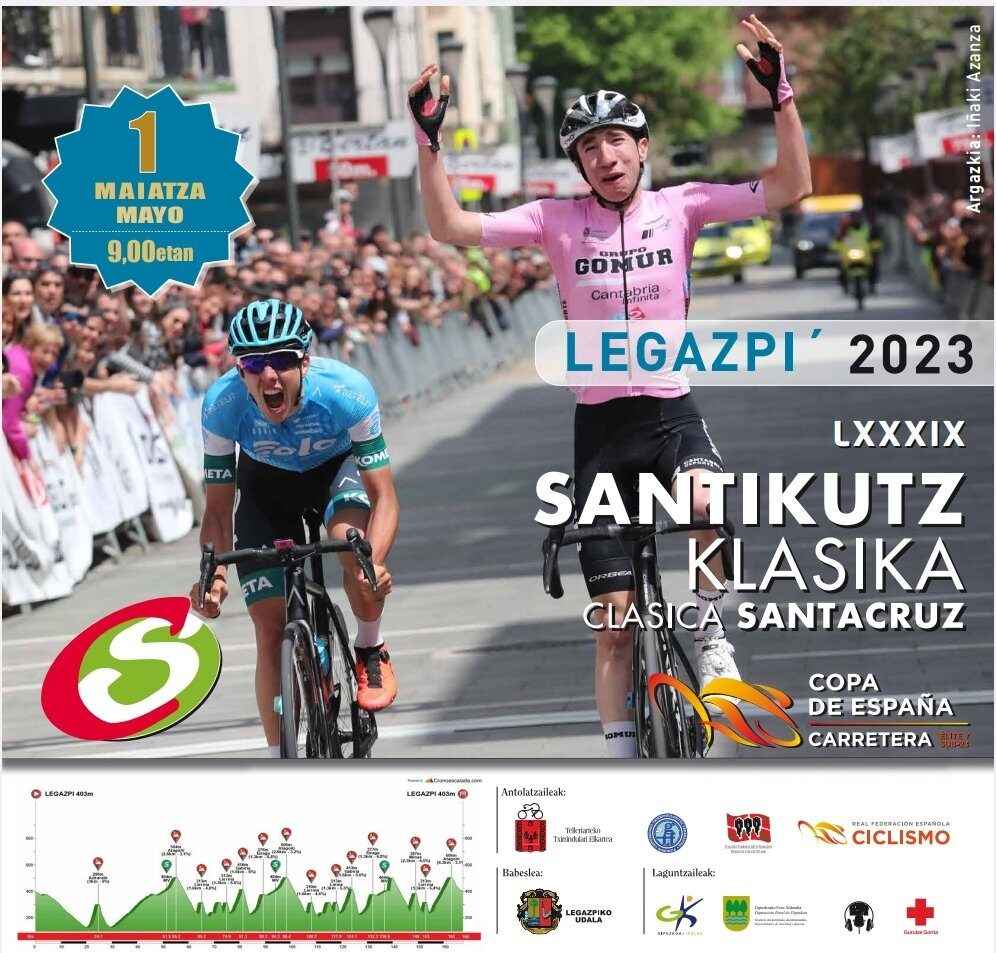Martín Rey brilla en la Santikutz Klasika