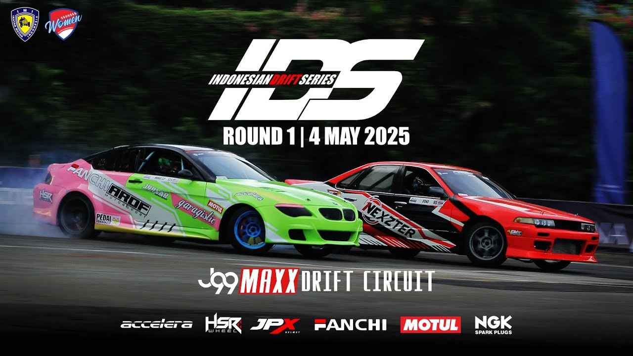 Indonesian Drift Series 2025 Dimulai di Tangerang
