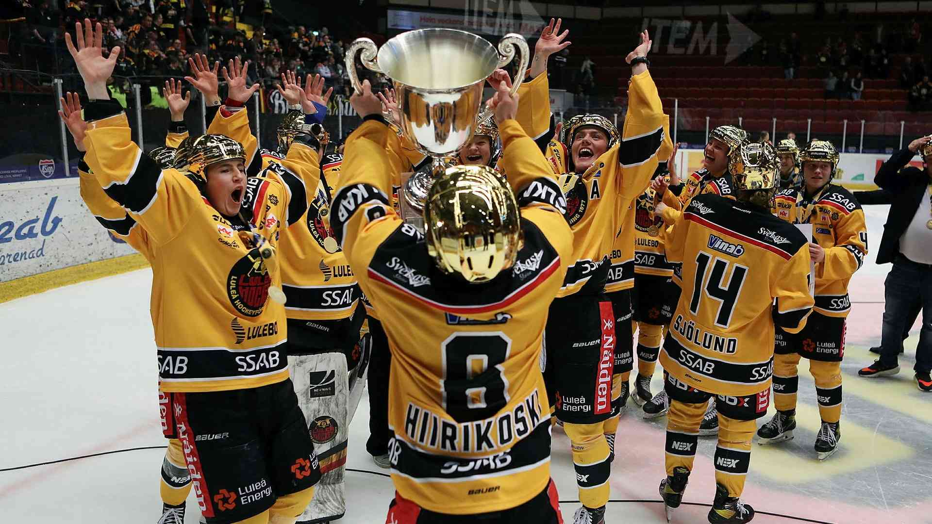 Luleå tar SM-guld i SHL 2024/25