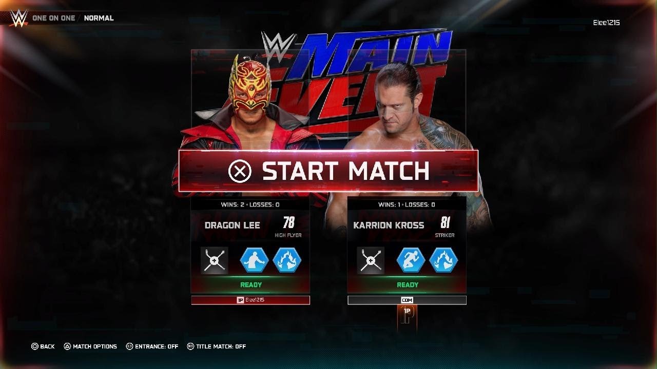 Dragon Lee Triumphs Over Karrion Kross at WWE Main Event