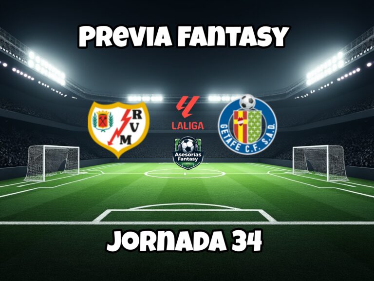 Rayo Vallecano y Getafe en la jornada 34 de LaLiga