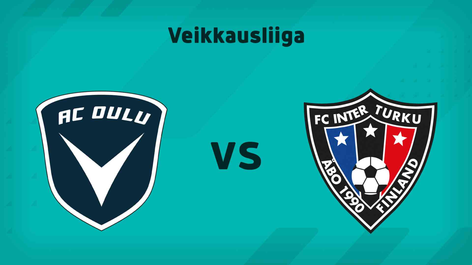 KTP ja AC Oulu kohtaavat Veikkausliigassa