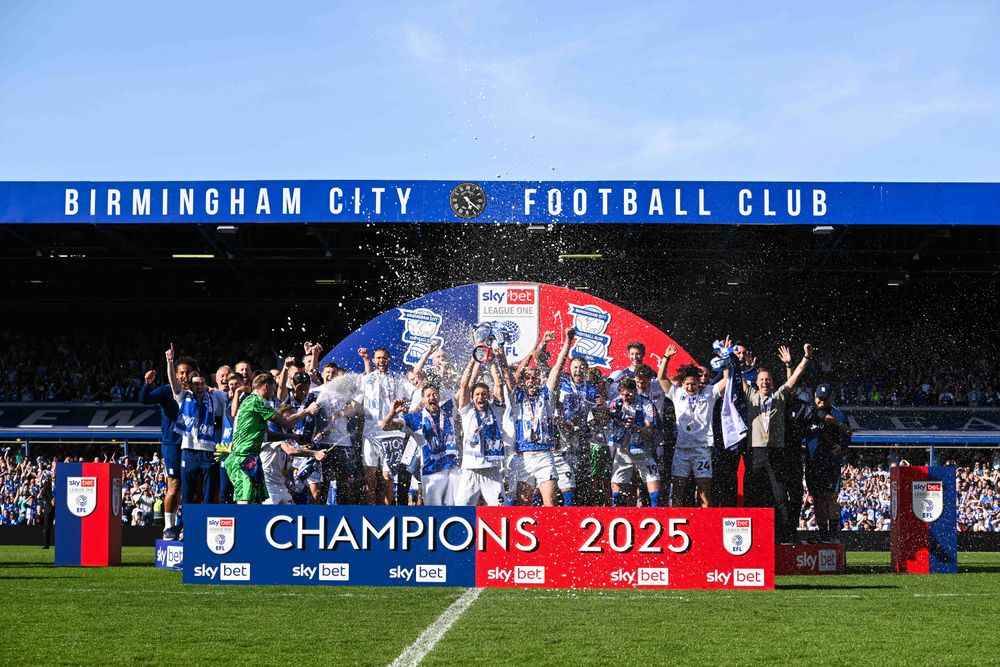 Birmingham City Claims League One Title with 108 Points