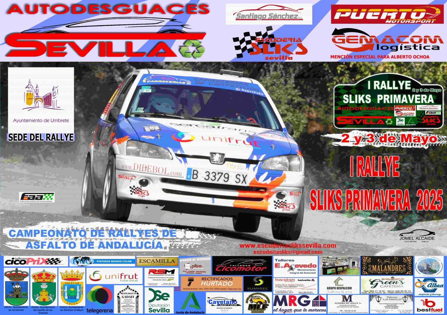 Rallye Slicks Primavera ilumina Sevilla
