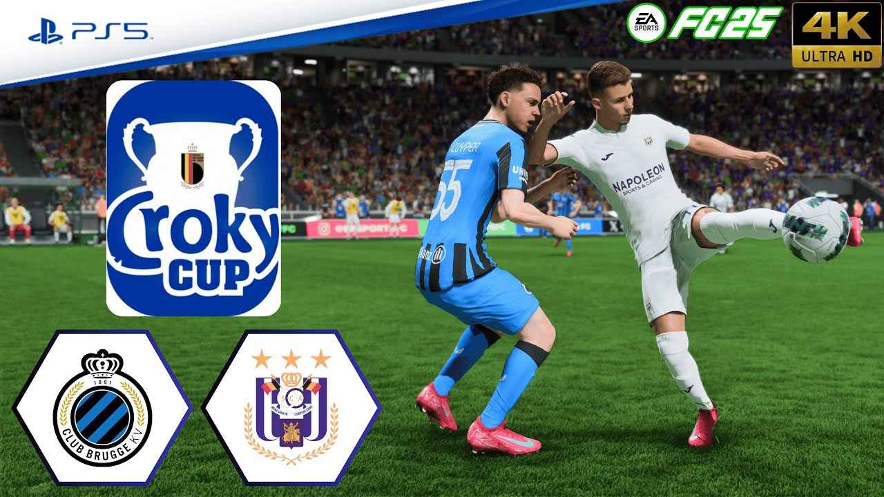 Finale Croky Cup: Club Brugge vs Anderlecht