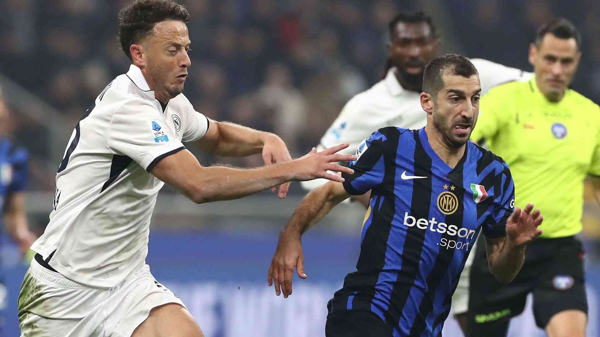 Napoli e Inter in lotta per lo scudetto