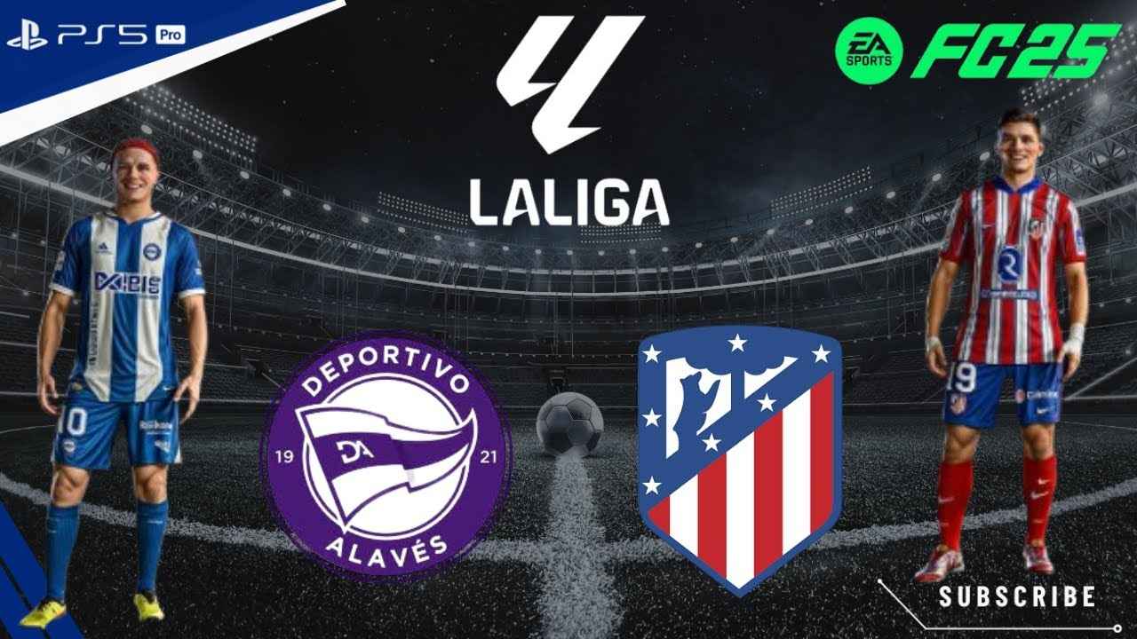 La Liga`da Alavés ve Atlético Madrid Berabere Kaldı