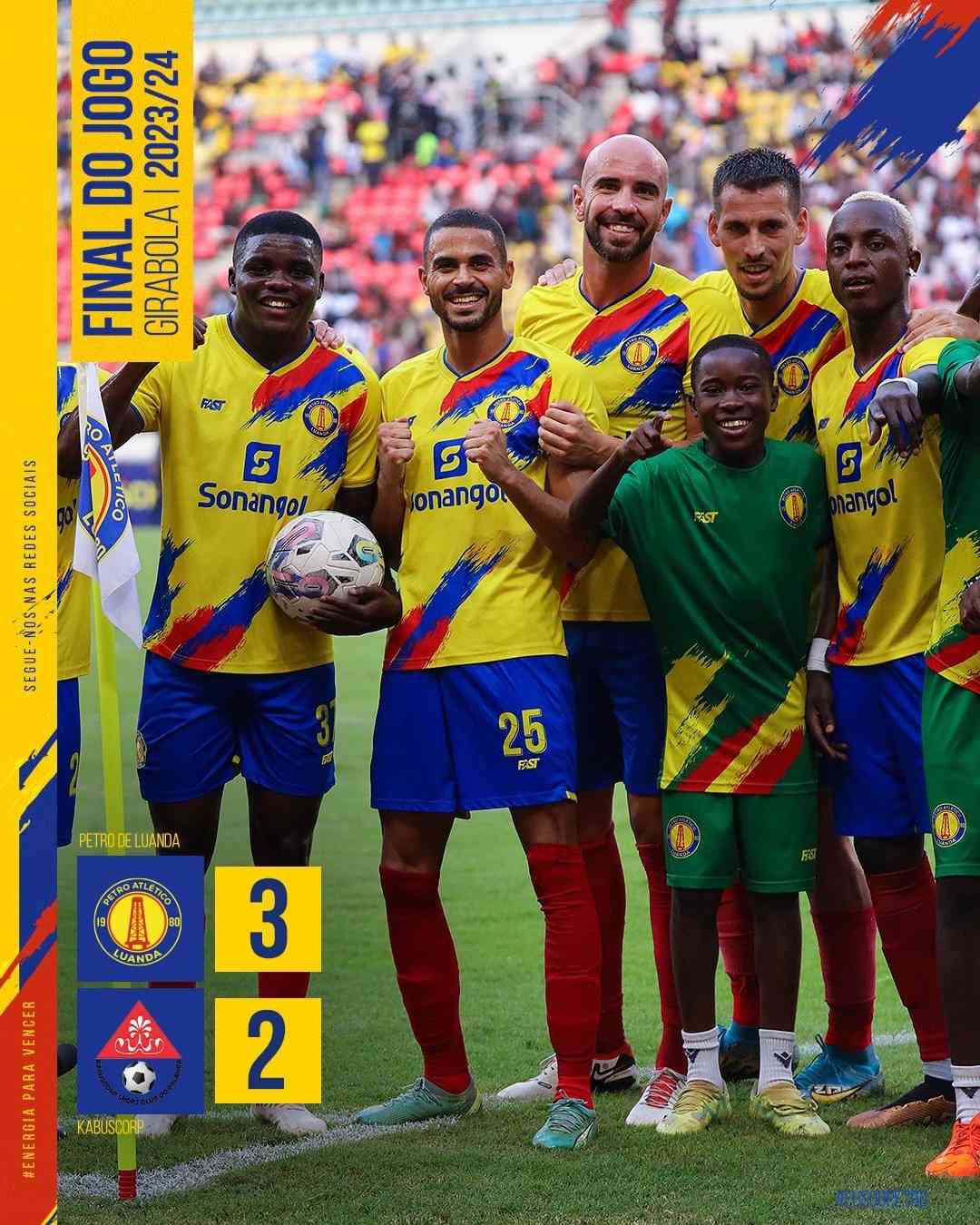 Kabuscorp brilha com vitória no Girabola
