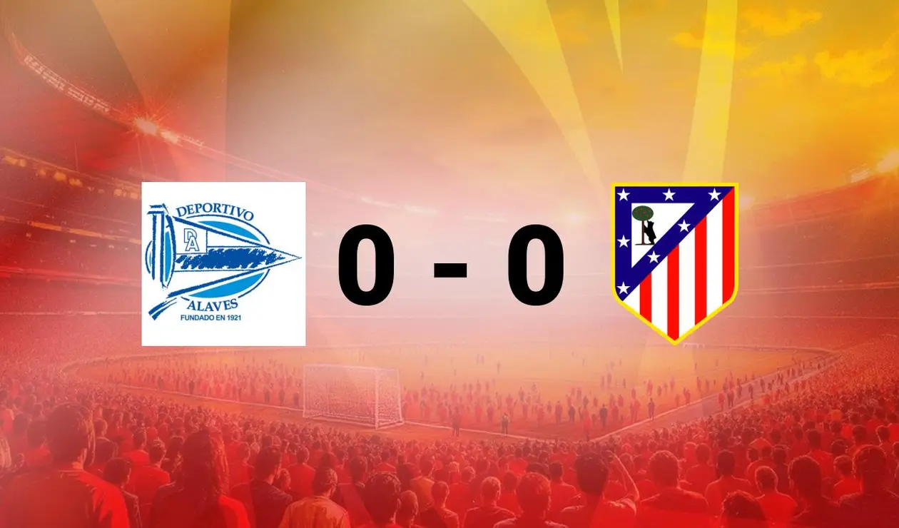 Empate sin goles en Mendizorroza entre Alavés y Atlético