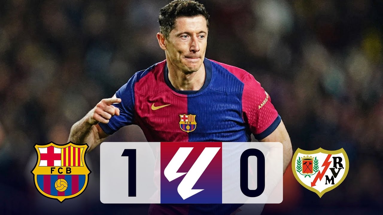 Rayo Vallecano y Barcelona brillan en La Liga