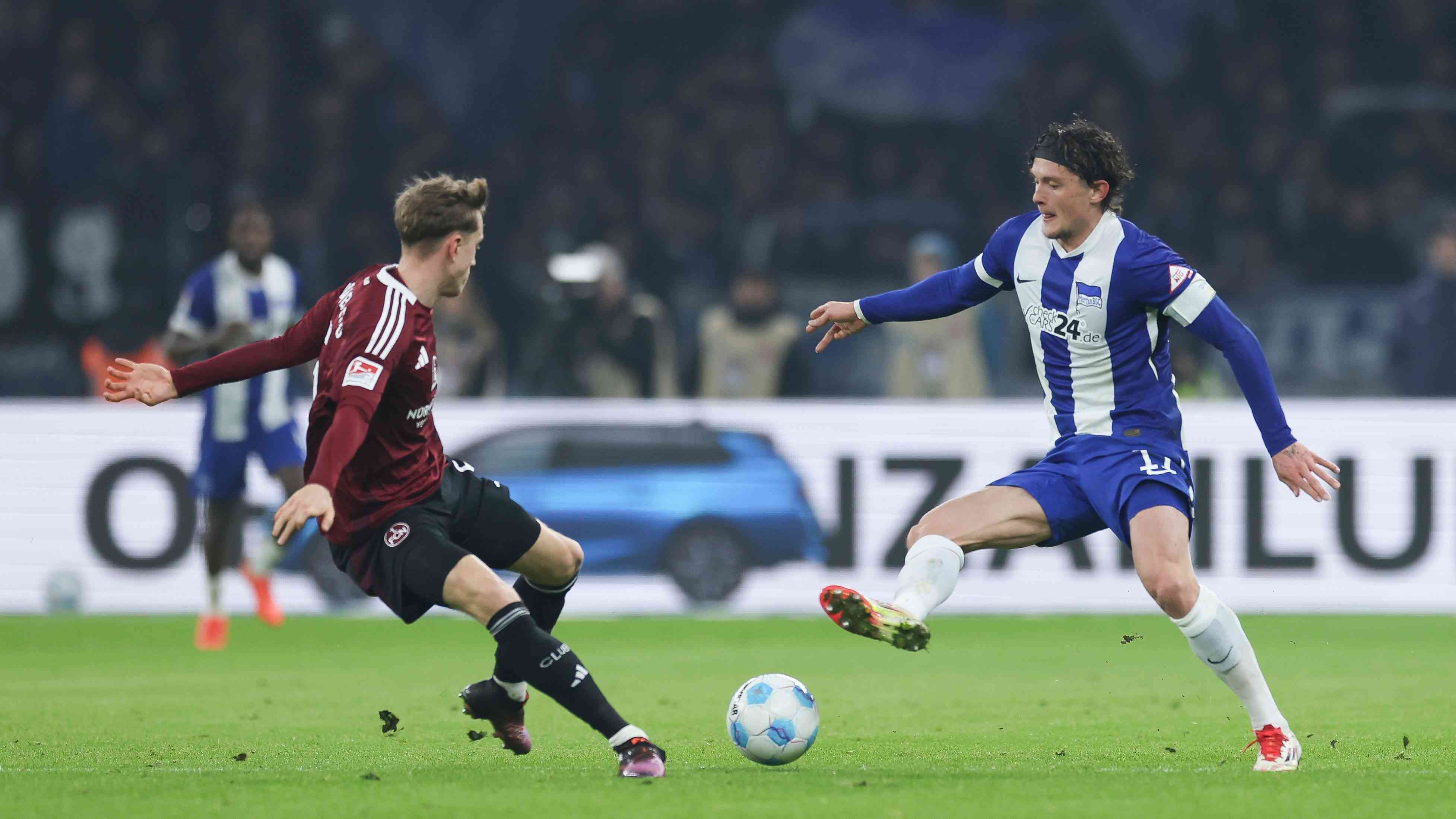 Hertha BSC und Nürnberg teilen Punkte in der 2. Bundesliga