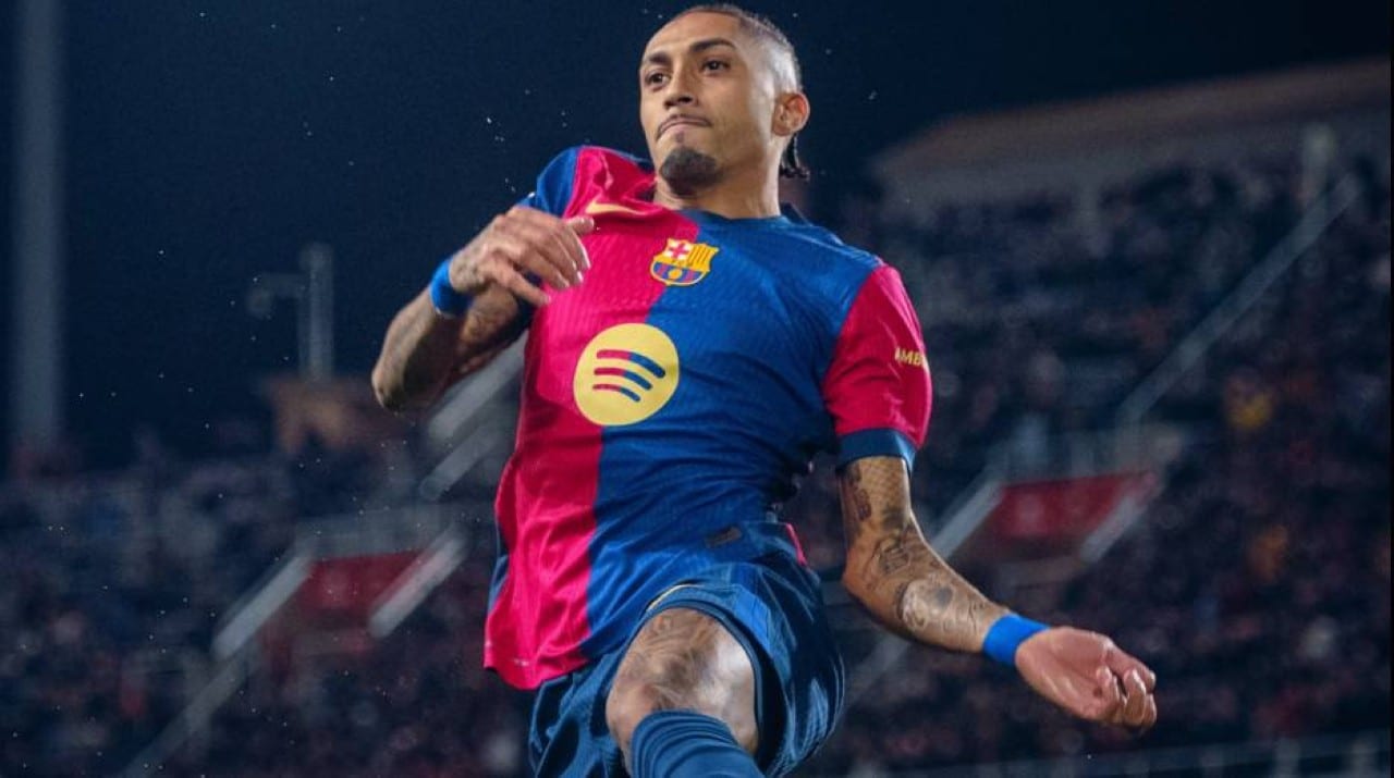 Remontada do Barça com Raphinha brilha na LaLiga