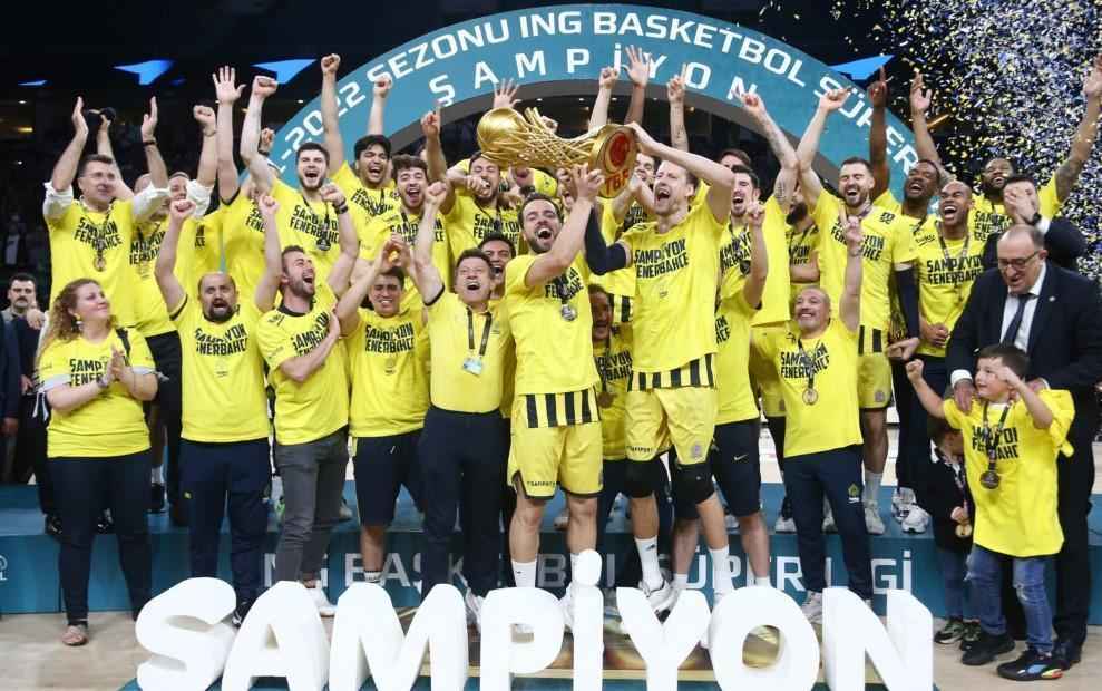 Fenerbahçe Beko`nun Şampiyonluğu Resmen Duyuruldu