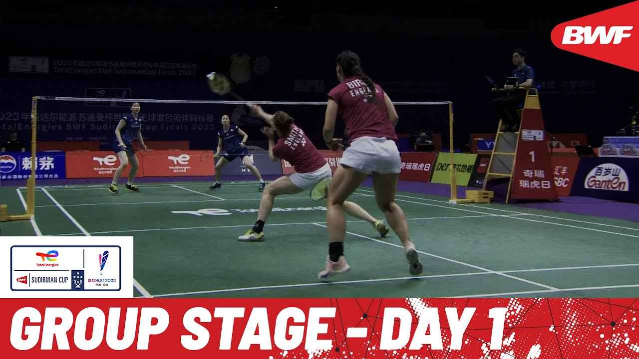 England Exits Sudirman Cup After Loss to Indonesia