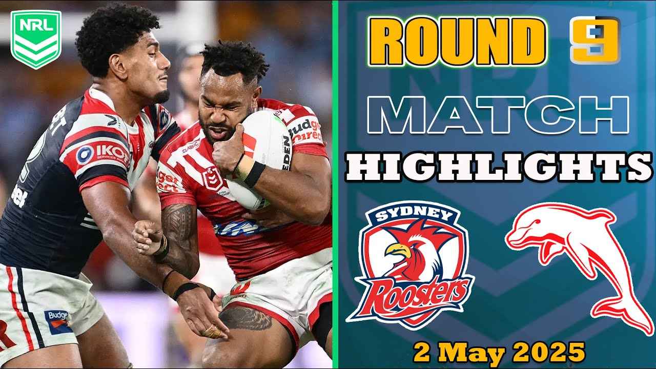 Roosters Triumph Over Dolphins in Thrilling NRL Clash
