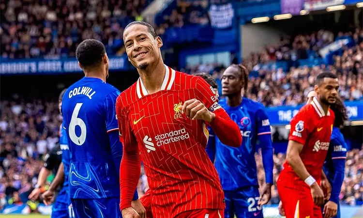 Chelsea đánh bại Liverpool trong cuộc đua Premier League