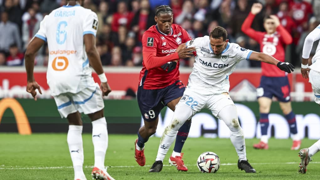 Lille et Marseille se neutralisent en Ligue 1