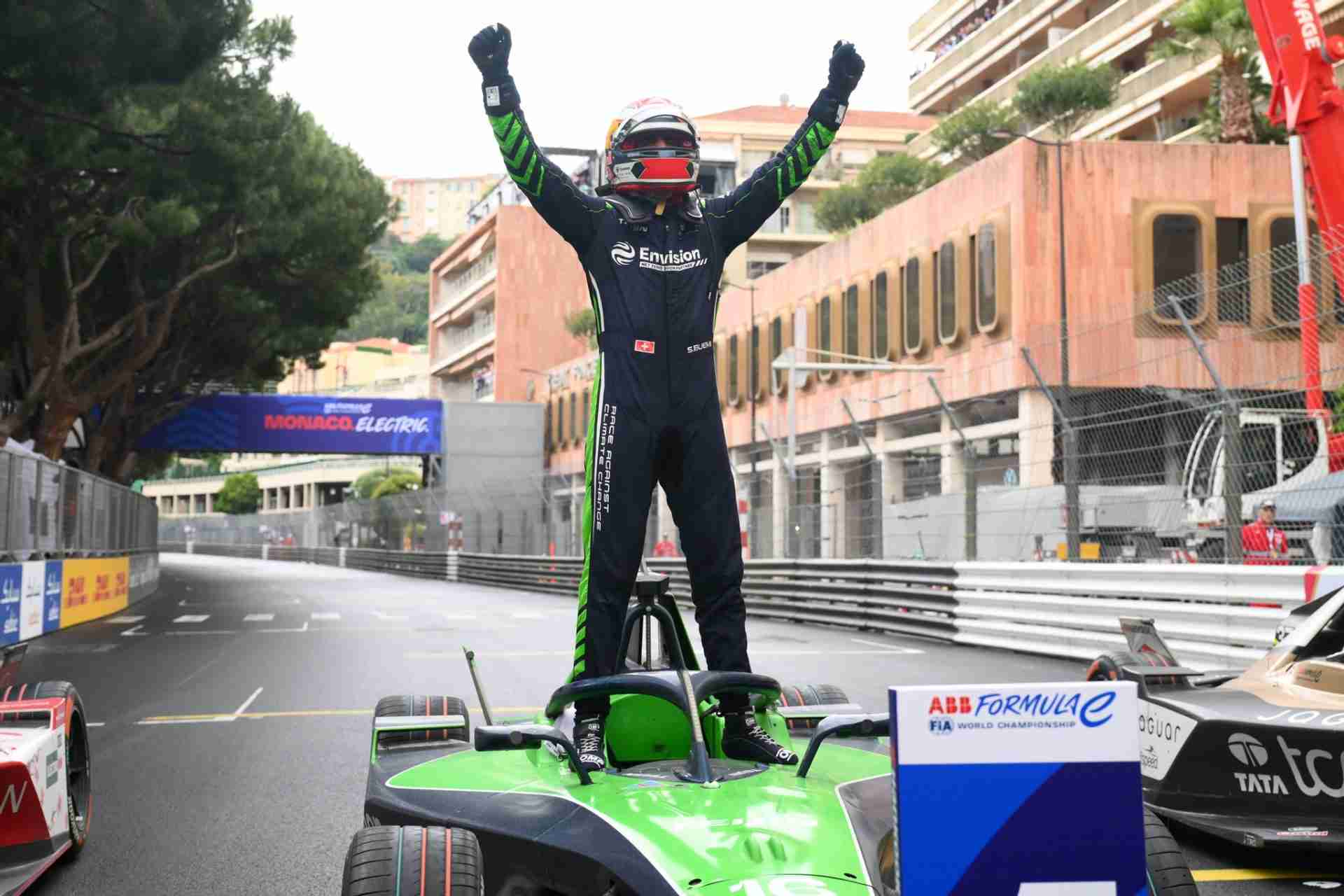 Sébastien Buemi brille au Monaco E-Prix