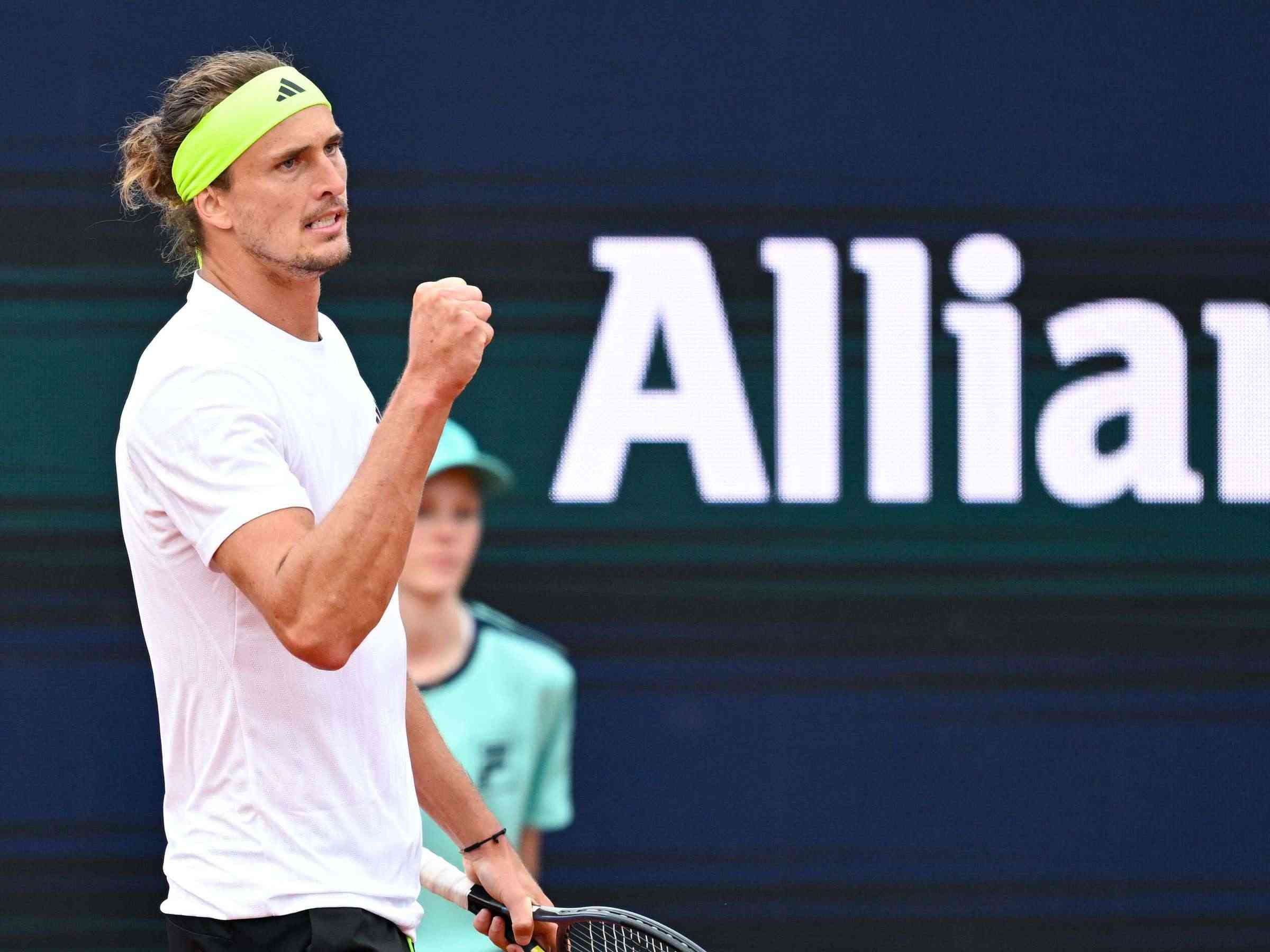 Zverev und Struff beim Italian Open 2025