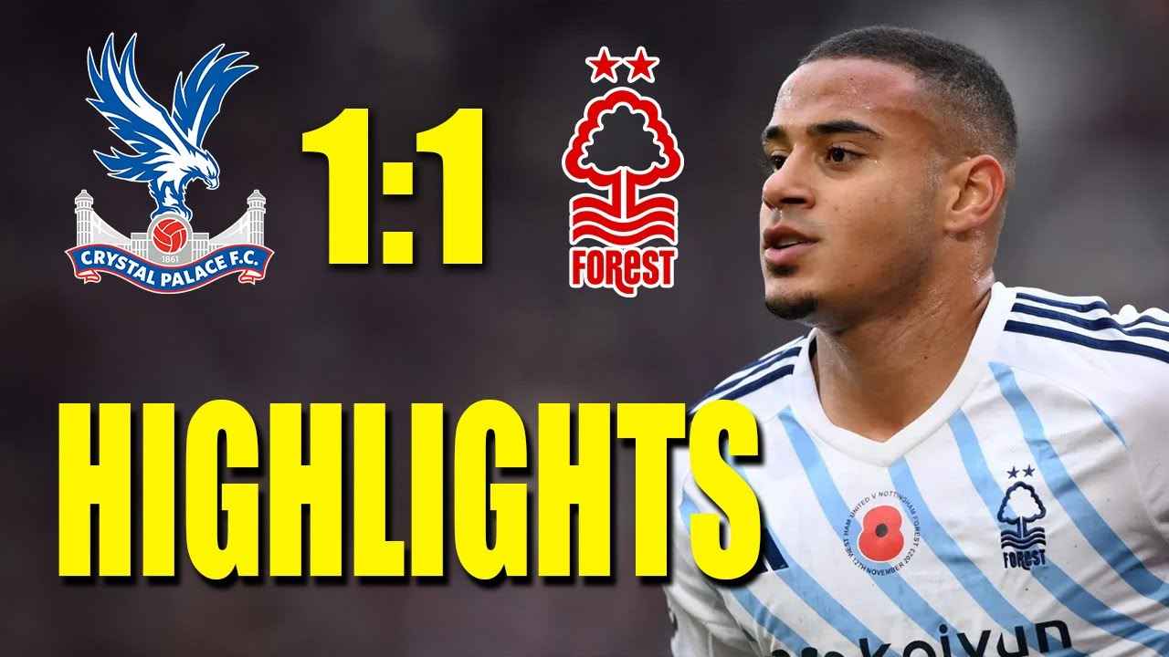 Crystal Palace and Nottingham Forest Share Points