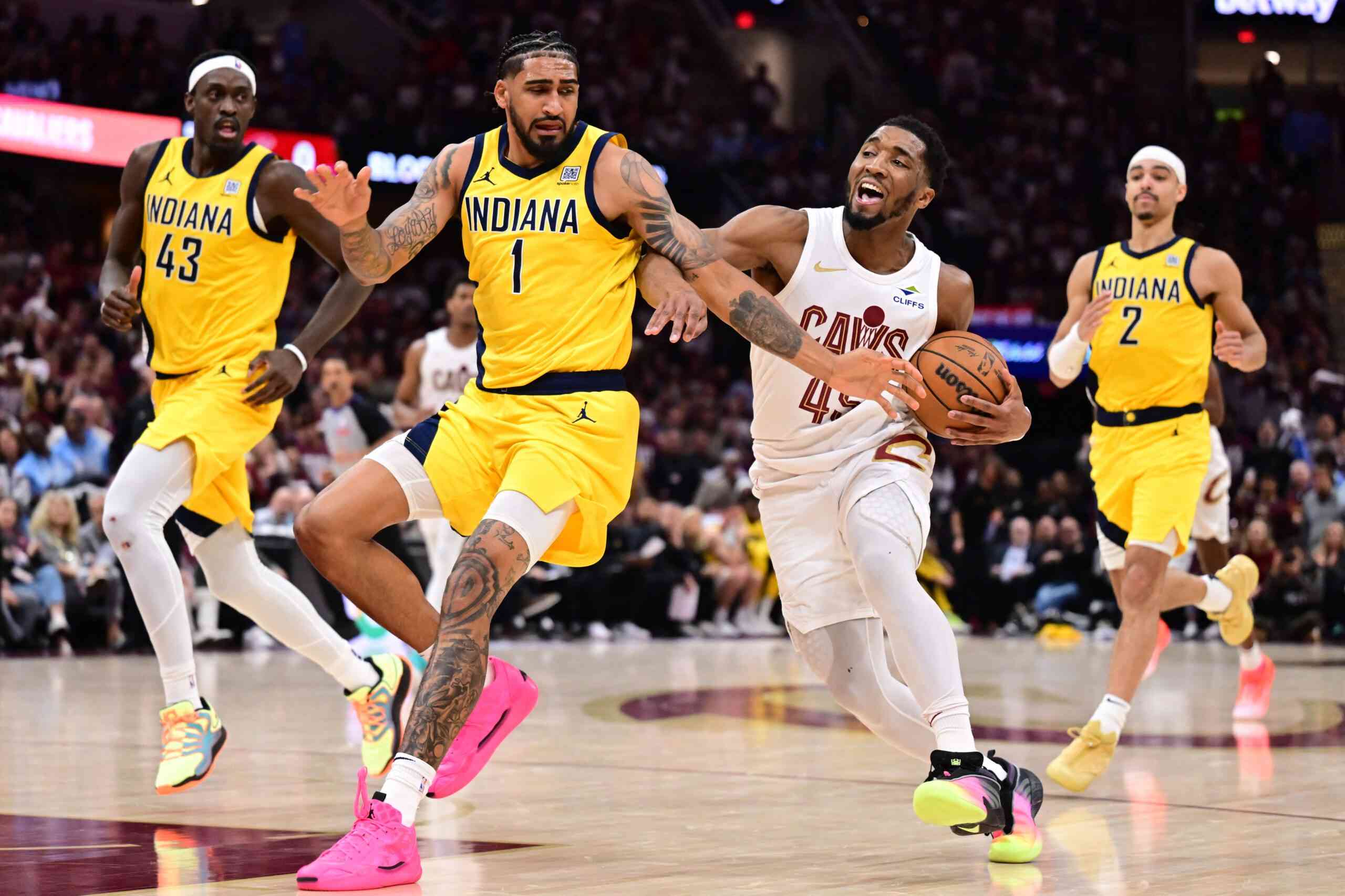 Cavaliers and Pacers Clash in NBA Playoffs
