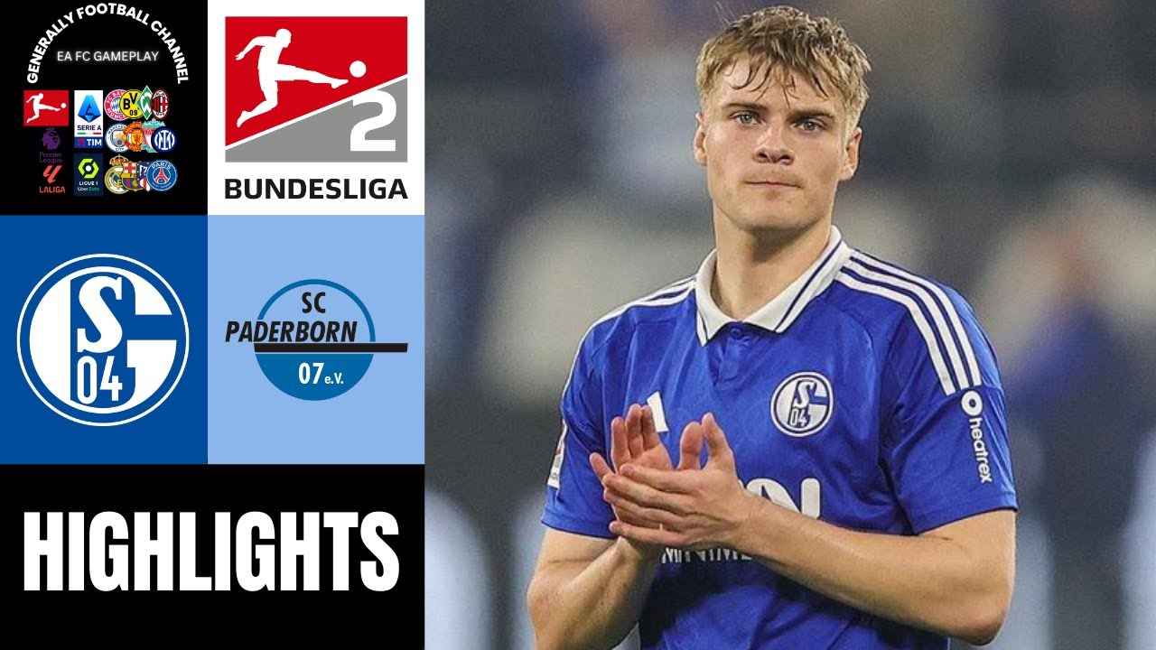 Paderborn besiegt Schalke 04 im 32. Spieltag
