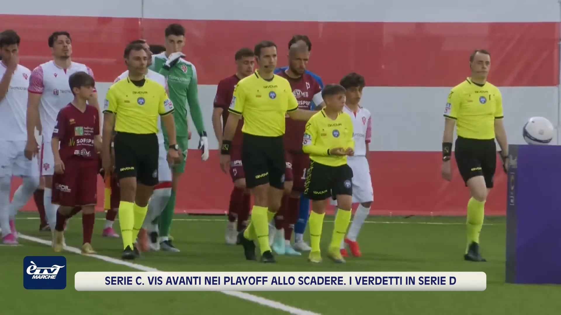 Playoff Serie C: Vis Pesaro e Arezzo avanzano