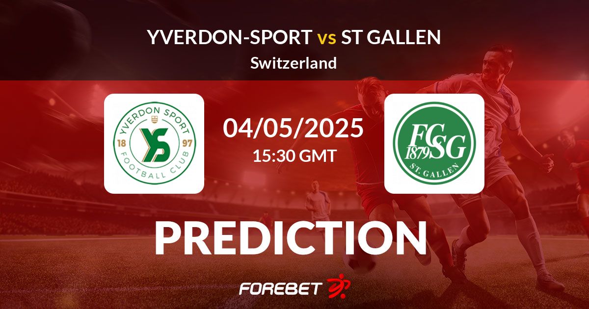 St. Gallen et Yverdon : un match sans but en vue