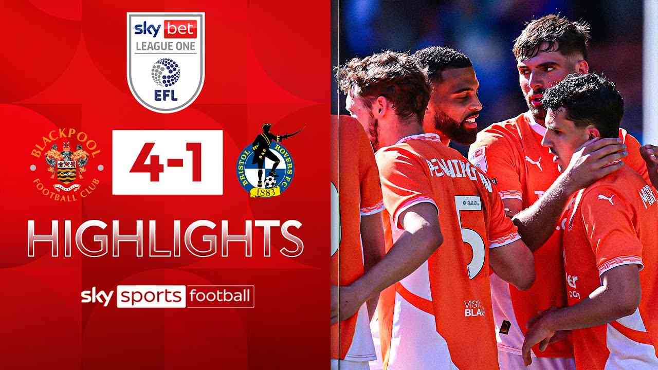 Blackpool Triumphs Over Bristol Rovers in League One