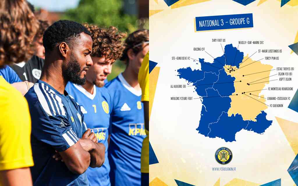 Dijon FCO et Gueugnon en lice pour la 25e journée