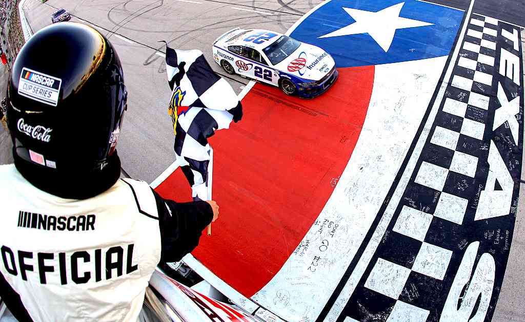 Logano Claims Overtime Victory at Texas Motor Speedway