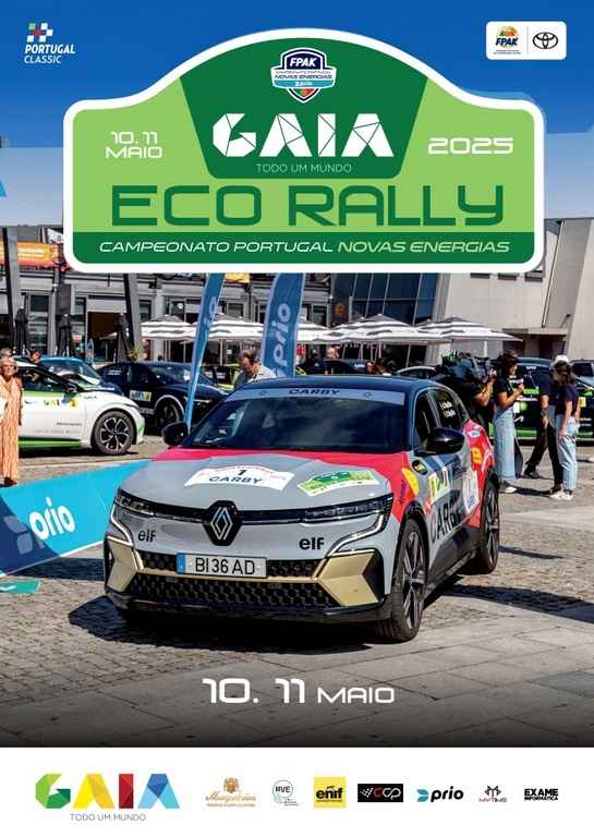 Regresso do Campeonato de Novas Energias com Gaia Eco Rally
