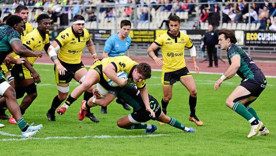 Carcassonne triomphe en Nationale Rugby