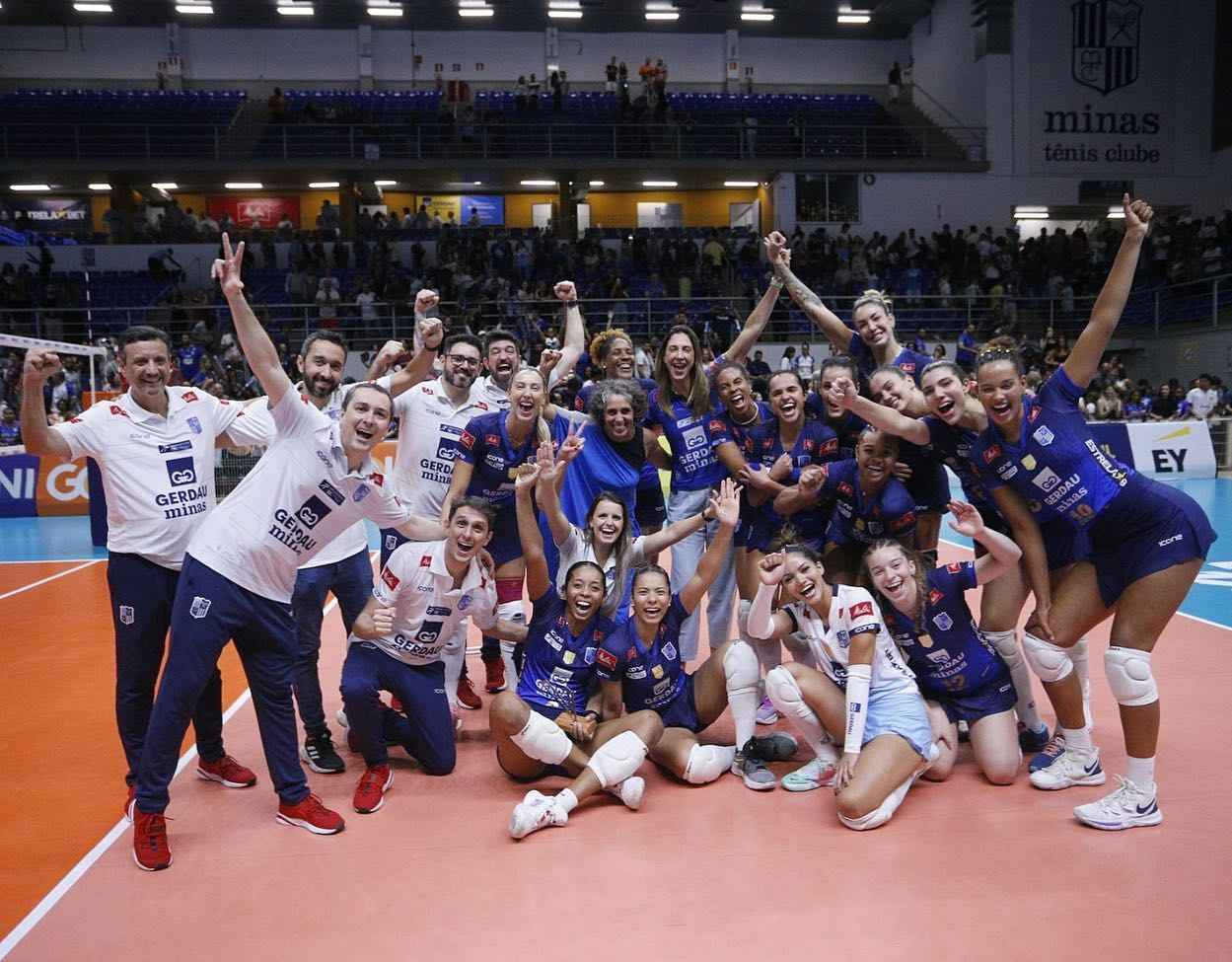 Gerdau Minas brilha e avança na Superliga Feminina