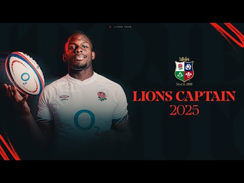 Maro Itoje Leads British & Irish Lions in 2025 Tour