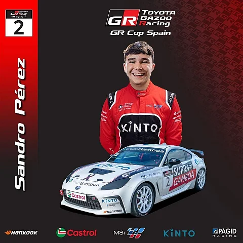 Sandro Pérez brilla en la GR Cup Spain 2025