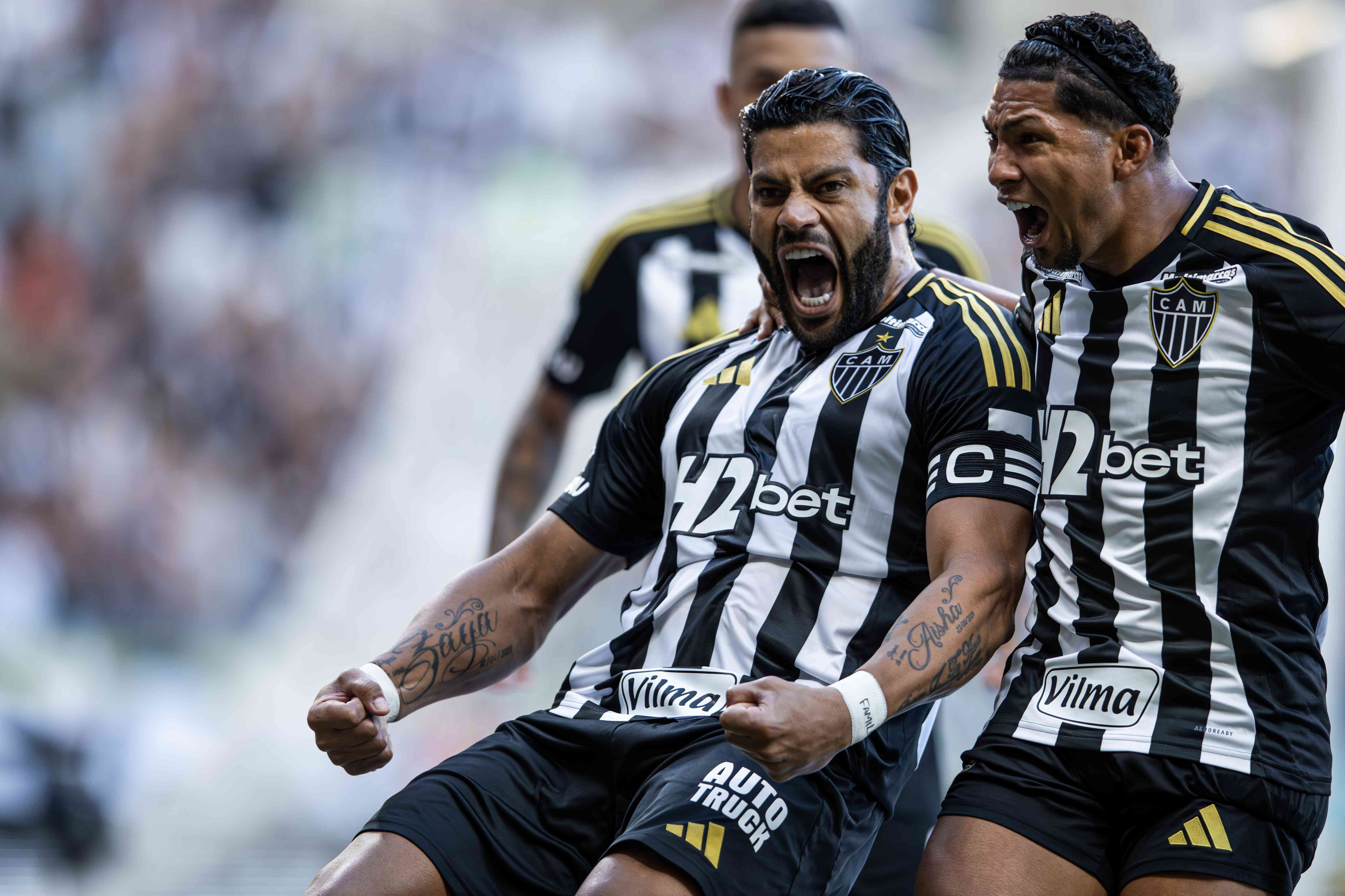 Hulk brilha e lidera artilharia do Campeonato Mineiro