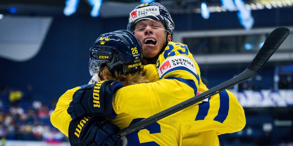 Sverige krossar Slovakien i VM-premiären!