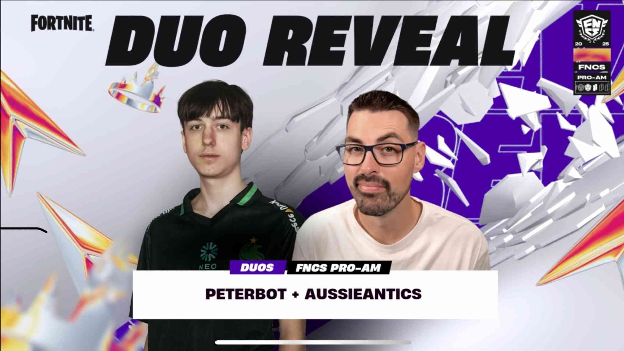 Peterbot and AussieAntics Claim FNCS Pro-Am Glory