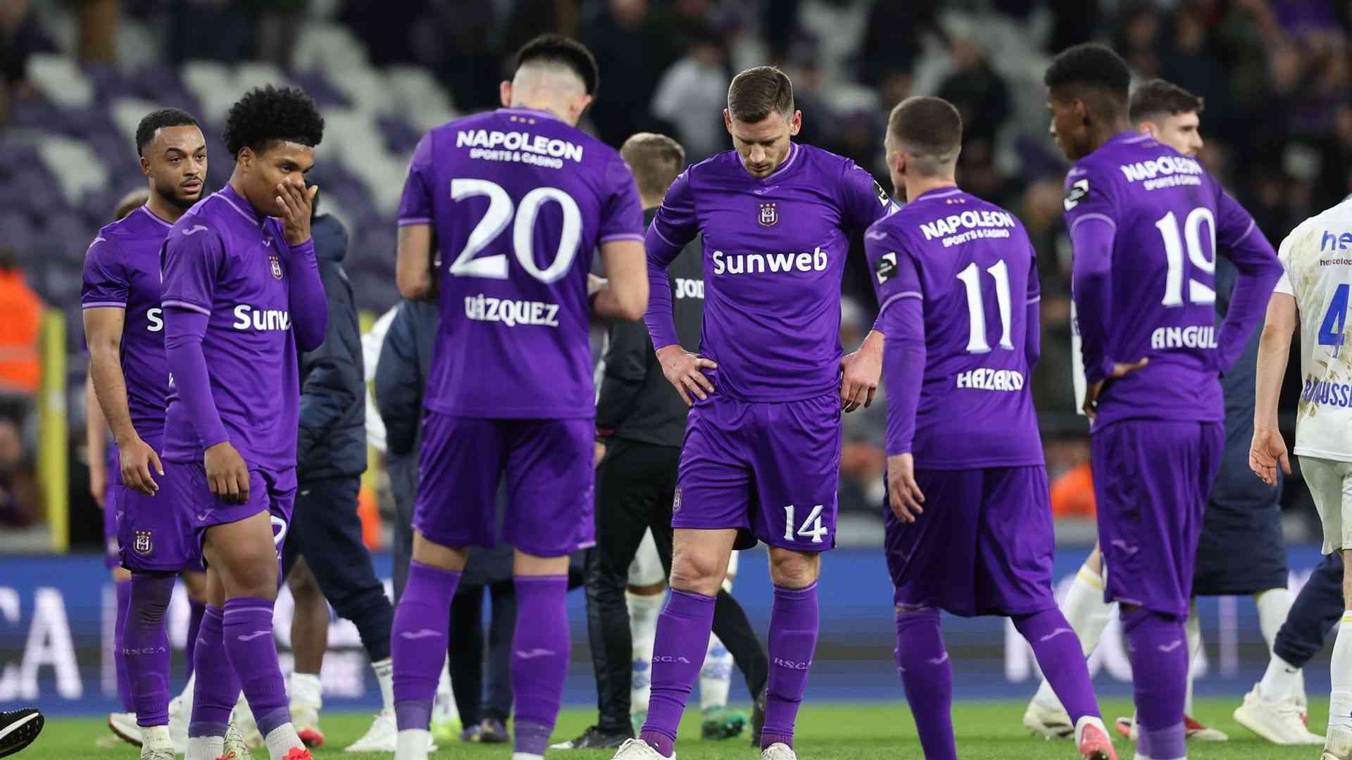 Anderlecht s`incline face à Union Saint-Gilloise